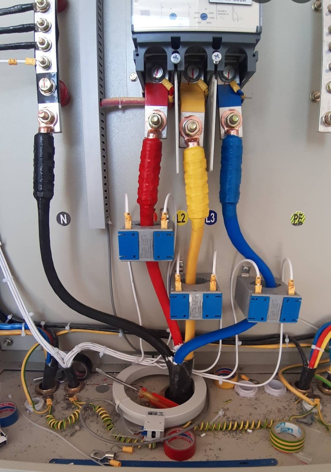 Electrical panel work